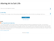 Tablet Screenshot of alteringarttosuitlife.blogspot.com