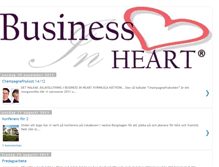 Tablet Screenshot of businessinheart.blogspot.com