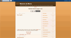 Desktop Screenshot of maisonsdumaroc.blogspot.com