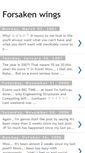 Mobile Screenshot of forsaken-wings.blogspot.com