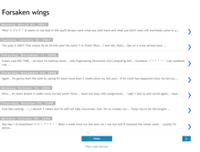 Tablet Screenshot of forsaken-wings.blogspot.com