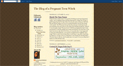 Desktop Screenshot of a-pregnant-teen-witch.blogspot.com