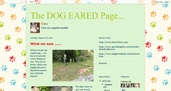 Desktop Screenshot of dogearedpage-mj.blogspot.com