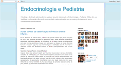 Desktop Screenshot of endocrinologiaepediatria.blogspot.com