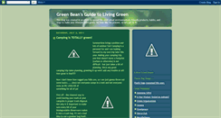 Desktop Screenshot of greenbeansguide.blogspot.com