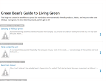 Tablet Screenshot of greenbeansguide.blogspot.com