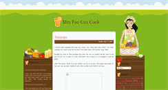 Desktop Screenshot of mrsfoocancook.blogspot.com