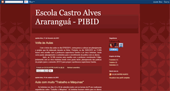 Desktop Screenshot of escolacastroalvesararangua.blogspot.com