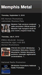 Mobile Screenshot of memphismetal.blogspot.com