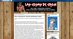 Desktop Screenshot of lascosasdecrom.blogspot.com