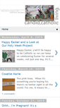 Mobile Screenshot of candidcatholicliving.blogspot.com