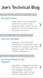 Mobile Screenshot of joetechnical.blogspot.com