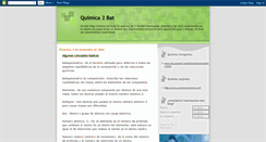 Desktop Screenshot of 2batquimica.blogspot.com