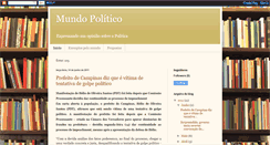 Desktop Screenshot of mundoepolitica.blogspot.com