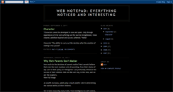 Desktop Screenshot of miltmatters.blogspot.com