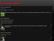 Tablet Screenshot of enbuscadelcalamon.blogspot.com