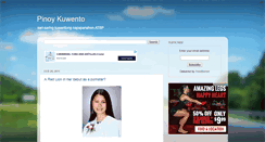 Desktop Screenshot of pinoykuwento.blogspot.com