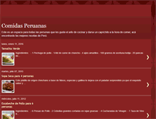 Tablet Screenshot of comidasperuanasricas.blogspot.com