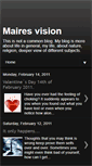 Mobile Screenshot of mairesvision.blogspot.com