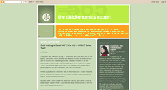 Desktop Screenshot of chickonomics.blogspot.com