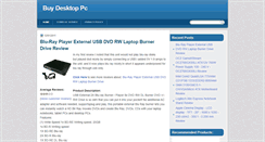 Desktop Screenshot of buydesktoppc.blogspot.com