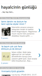 Mobile Screenshot of hayalciningunlugu.blogspot.com