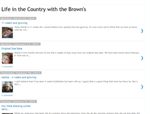 Tablet Screenshot of lifeinthecountrywiththebrowns.blogspot.com