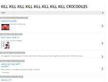 Tablet Screenshot of killkillkillcrocodiles.blogspot.com