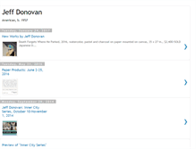 Tablet Screenshot of jeffdonovan.blogspot.com