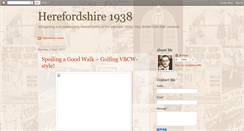 Desktop Screenshot of hereford1938.blogspot.com