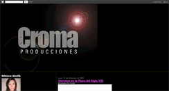 Desktop Screenshot of cromaproducciones.blogspot.com