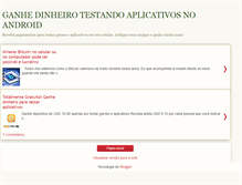 Tablet Screenshot of ganharcomaplicativos.blogspot.com