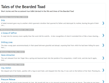 Tablet Screenshot of beardedtoad.blogspot.com