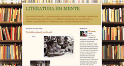 Desktop Screenshot of literaturaemmente.blogspot.com