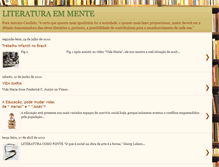 Tablet Screenshot of literaturaemmente.blogspot.com