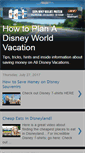 Mobile Screenshot of planadisneyworldvacation.blogspot.com