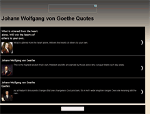 Tablet Screenshot of johanngoethe.blogspot.com