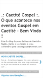 Mobile Screenshot of caetitegospel.blogspot.com