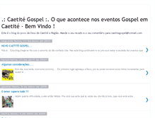 Tablet Screenshot of caetitegospel.blogspot.com