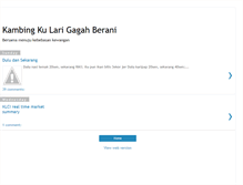 Tablet Screenshot of kambingberani.blogspot.com