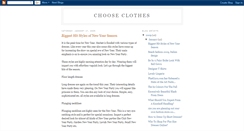 Desktop Screenshot of chooseclothes.blogspot.com