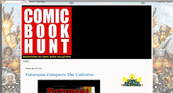 Desktop Screenshot of comicbookhunt.blogspot.com