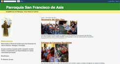 Desktop Screenshot of parroquiasanfranciscobolonia.blogspot.com