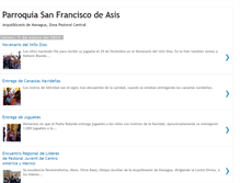 Tablet Screenshot of parroquiasanfranciscobolonia.blogspot.com
