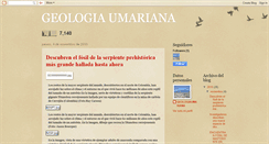 Desktop Screenshot of geologiaumariana.blogspot.com