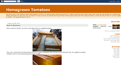 Desktop Screenshot of homegrowntomatoes.blogspot.com