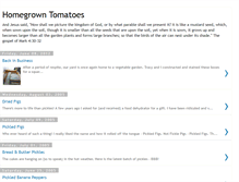 Tablet Screenshot of homegrowntomatoes.blogspot.com