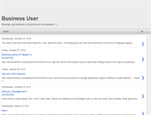 Tablet Screenshot of businessuser.blogspot.com