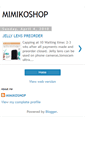 Mobile Screenshot of mimiko-shop.blogspot.com