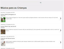 Tablet Screenshot of musicaparaascriancas.blogspot.com